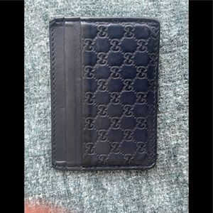 Gucci Card Case with money clip
